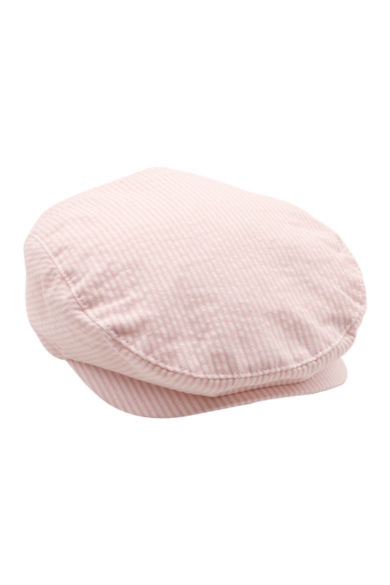 Boys' Driver Cap, Kids, Alternate, color, Light Pink Seersucker