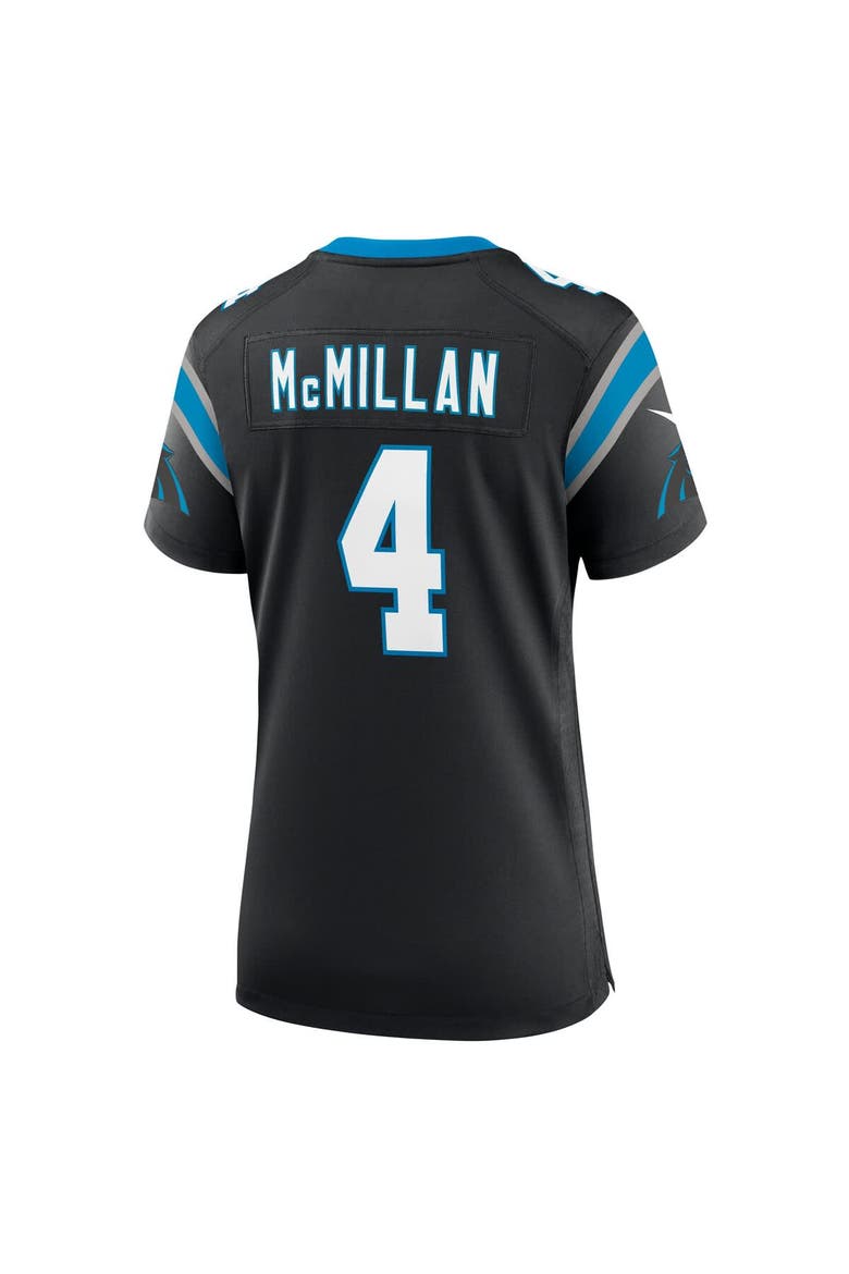 Women's Nike Tetairoa McMillan  Black Carolina Panthers Team Game Jersey, Alternate, color, Black