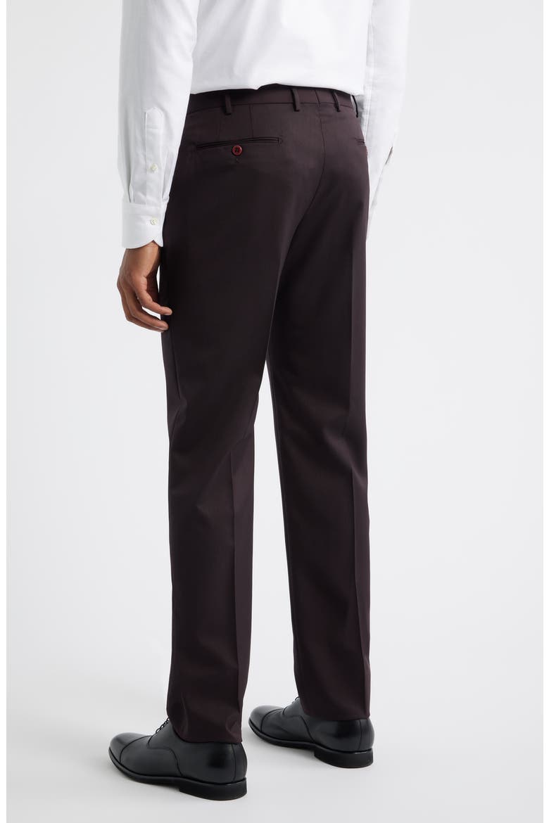 Parker Stretch Wool Trousers, Alternate, color, TUSCAN RED