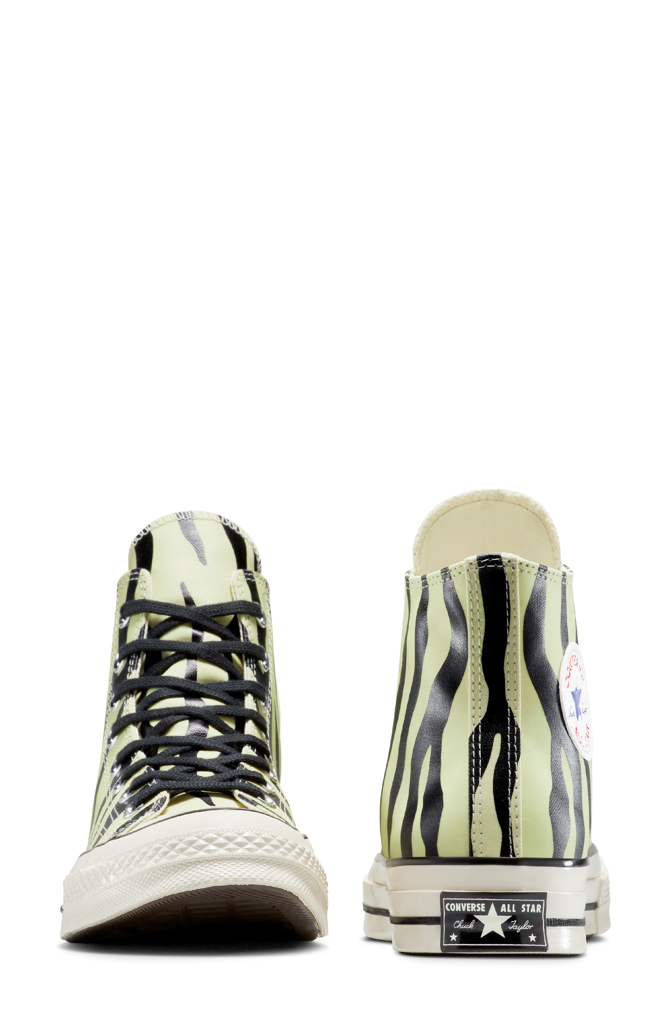 Unisex Chuck Taylor® All Star® Glow in the Dark High Top Sneaker, Alternate, color, LIGHT DUNE/ BLACK/ EGRET