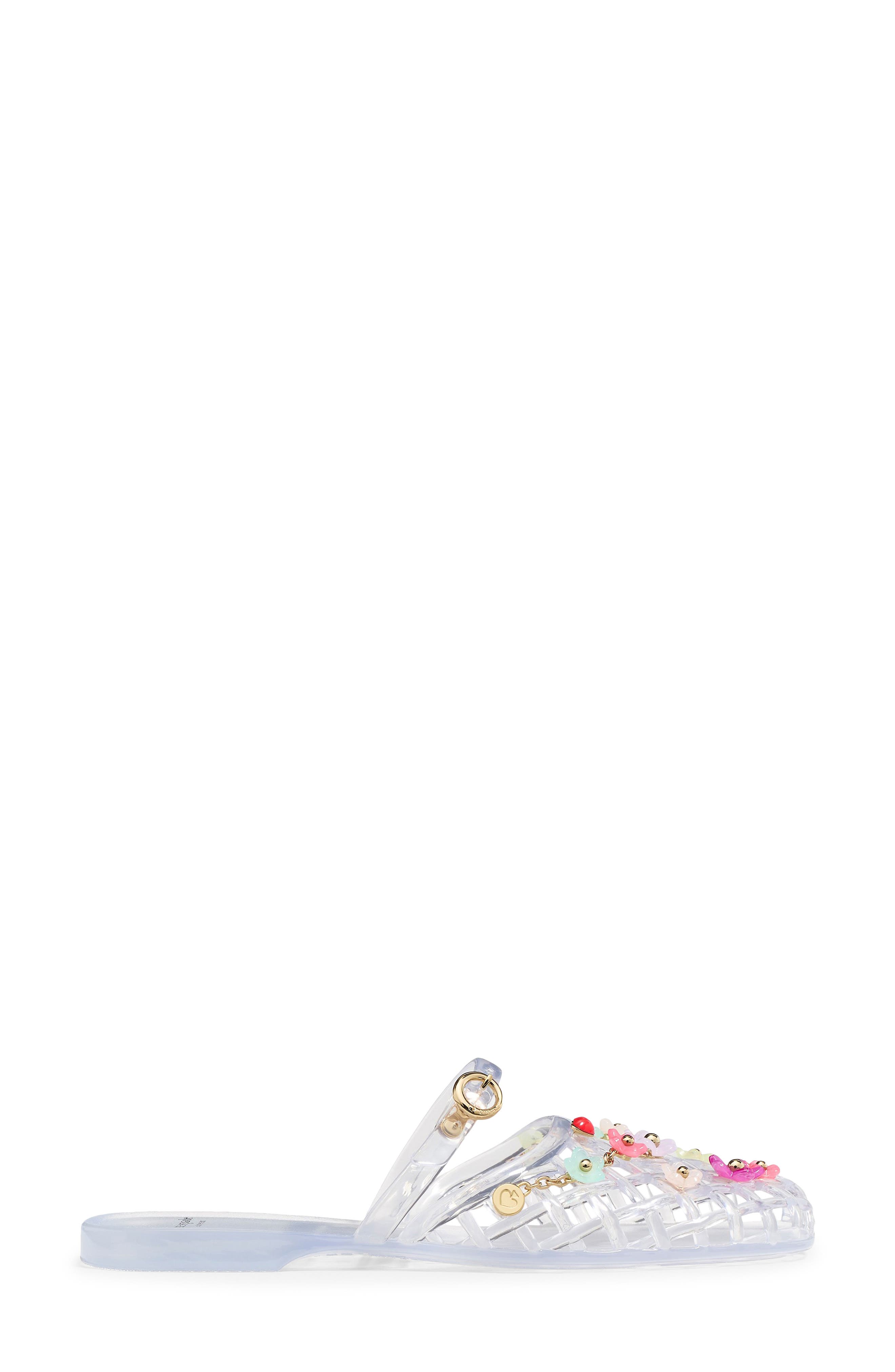 Kate Spade New York flower charm jelly flat, Alternate, color, 