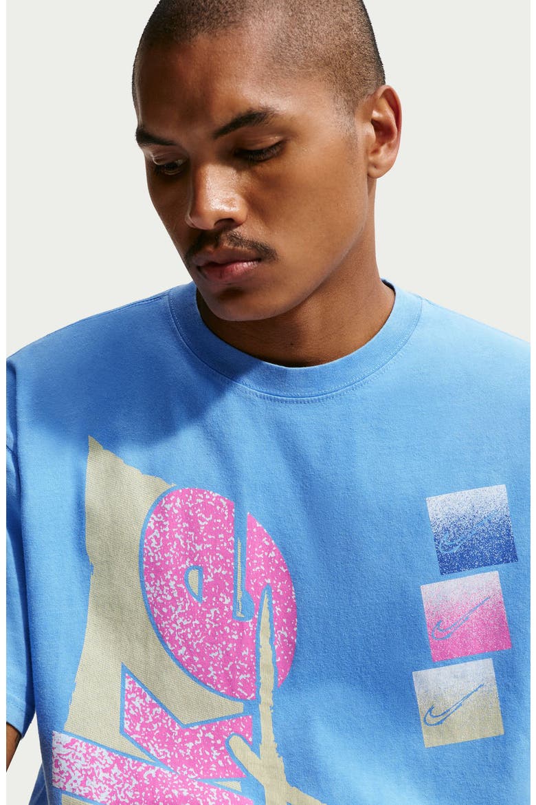 Max90 Cotton Graphic T-Shirt, Alternate, color, UNIVERSITY BLUE