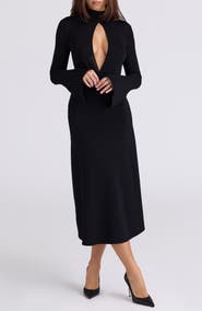 HOUSE OF CB Lois Long Sleeve Sweater Bodysuit