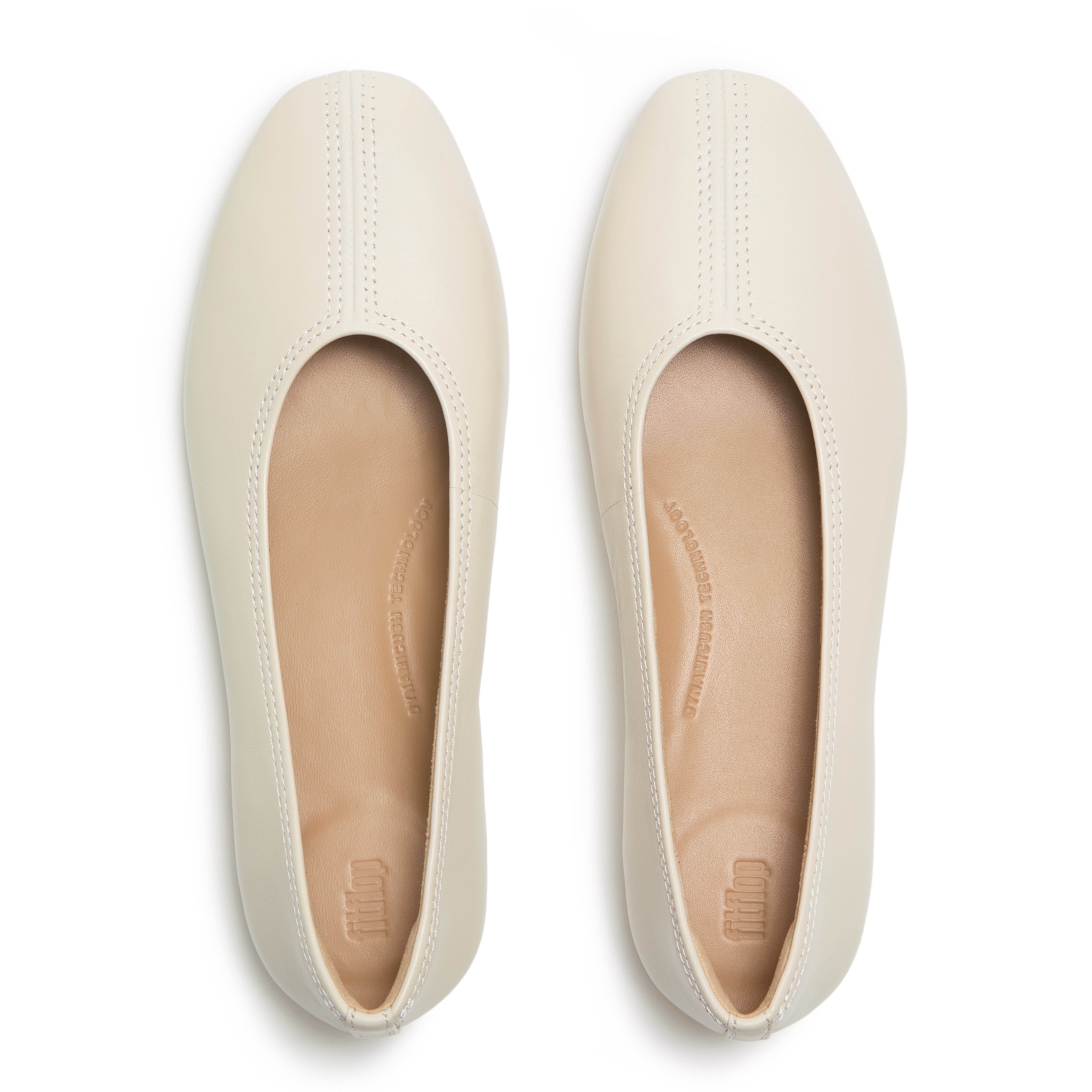 Delicato High Cut Soft Leather Ballet Flats, Alternate, color, Paris Beige