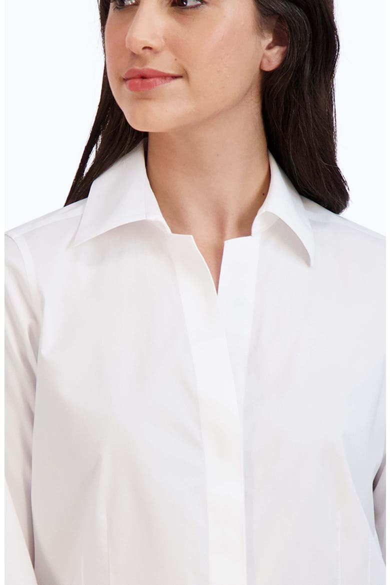 Taylor Stretch Shirt, Alternate, color, WHITE