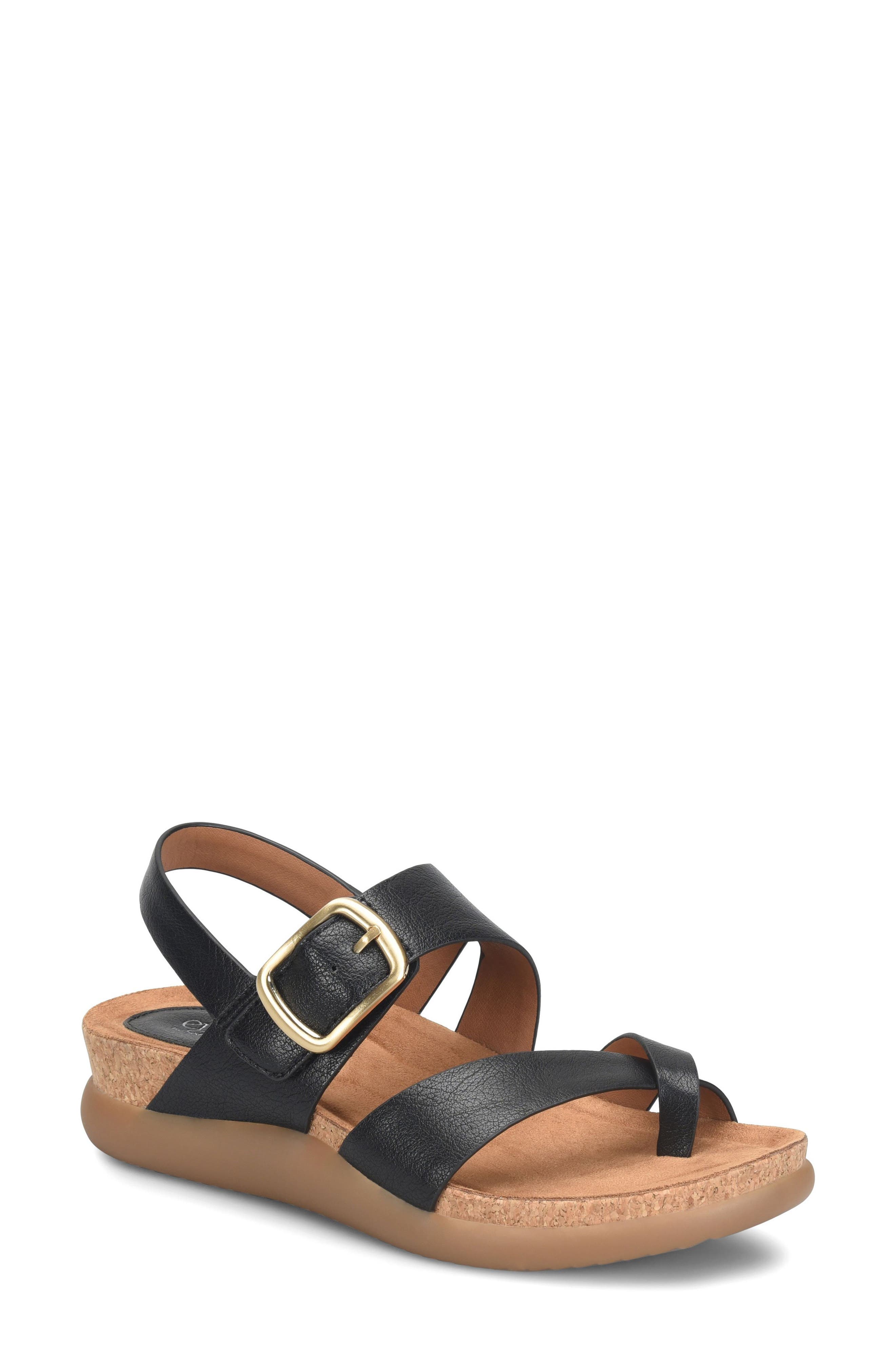 EUROSOFT Hampton Toe Loop Slingback Sandal, Main, color, 