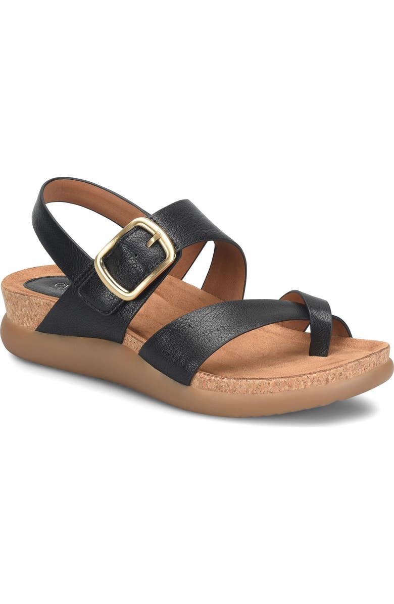 EUROSOFT Hampton Toe Loop Slingback Sandal, Main, color,