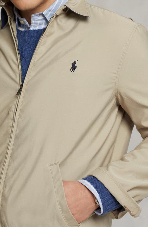 Polo Ralph Lauren Mens Lightweight Windbreaker Regular Big Tall In Khaki Uniform