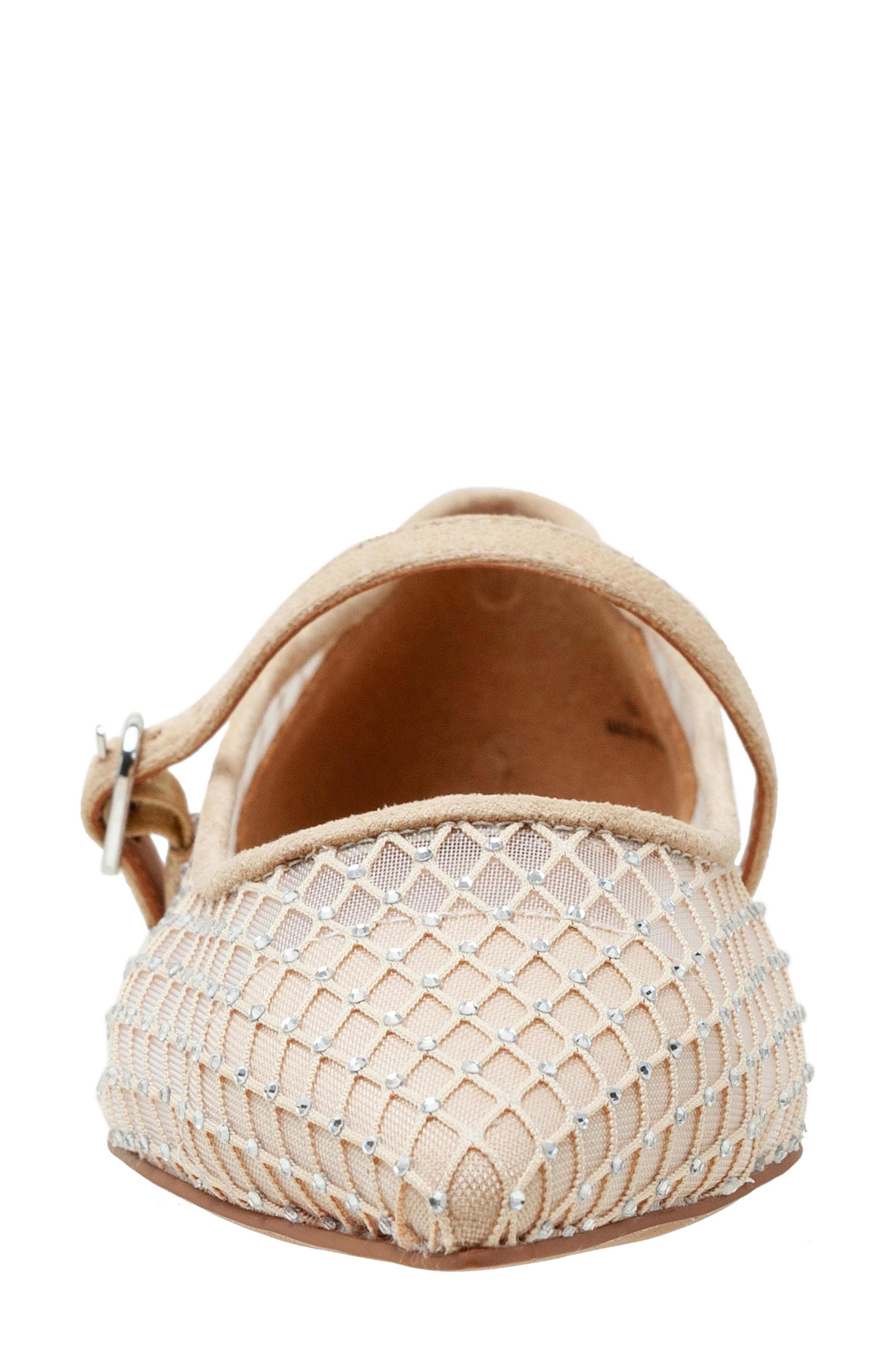 Linea Paolo Nadeen Pointed Toe Flat, Alternate, color, Beige Blush