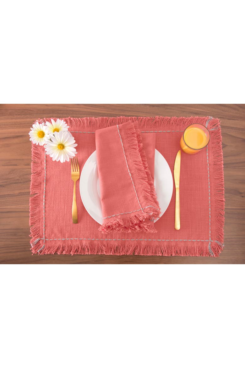 Cheryl Napkin Collection, Alternate, color, Pink