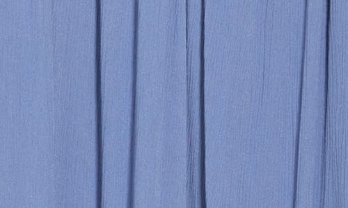 Shop Melrose And Market Gauze Tiered Maxi Dress In Blue Beyond