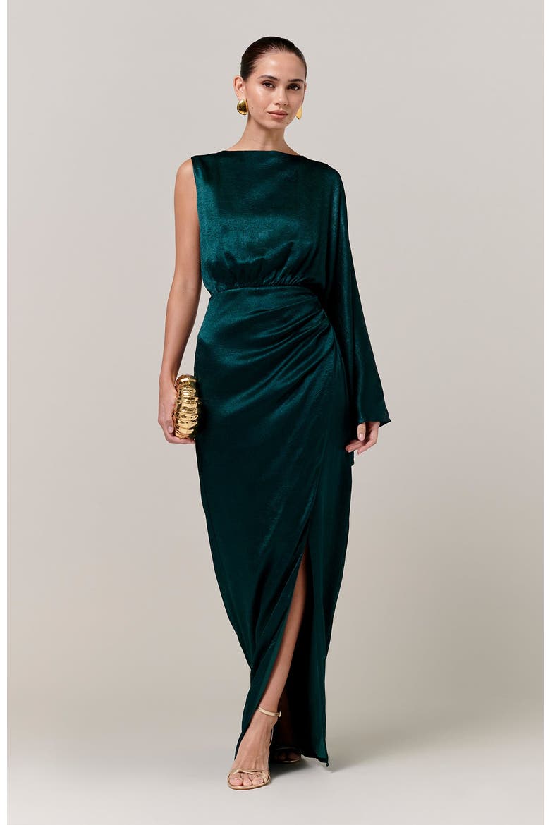 Harlow Maxi Dress, Alternate, color, Emerald