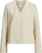 Nordstrom Collarless Blazer