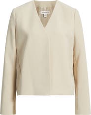Nordstrom Collarless Blazer