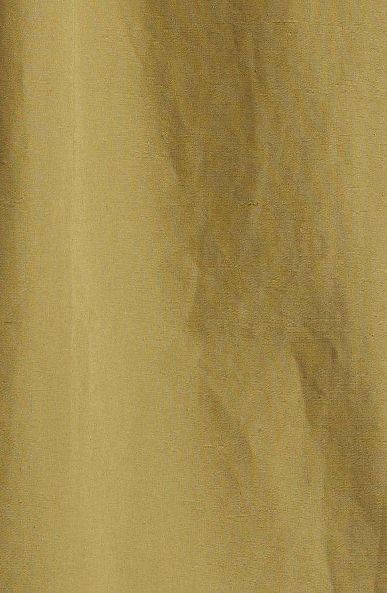 FRAME Solid Cotton & Linen Short Sleeve Button-Up Shirt, Alternate, color, 