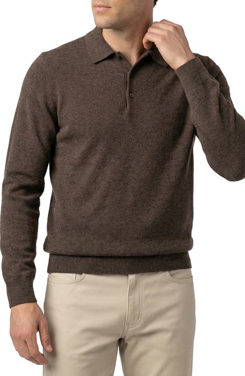 12GG Cashmere Quarter Zip Sweater