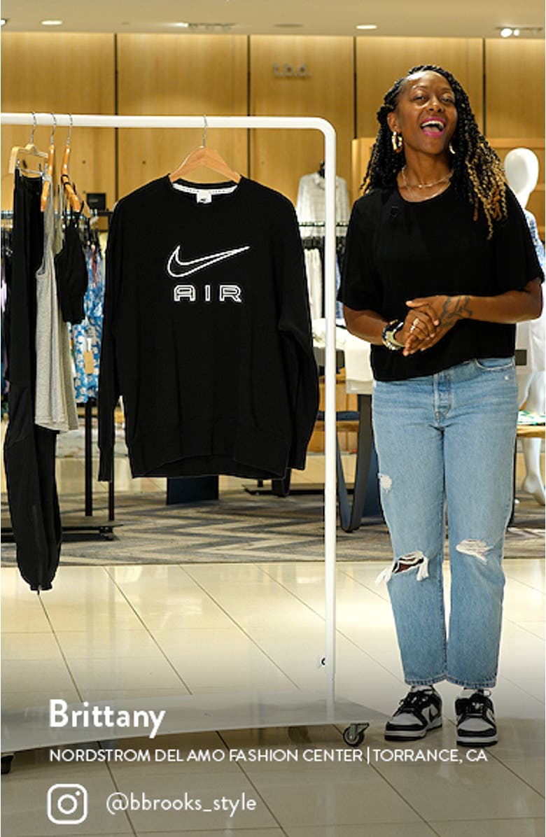 Sportswear Air Fleece Crewneck Sweatshirt, sales video thumbnail