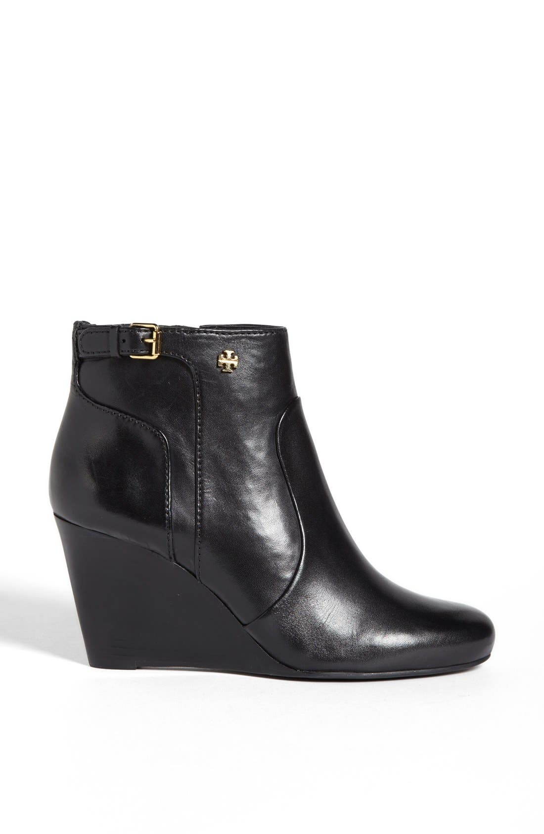 Tory Burch 'Milan' Wedge Bootie, Alternate, color, 
