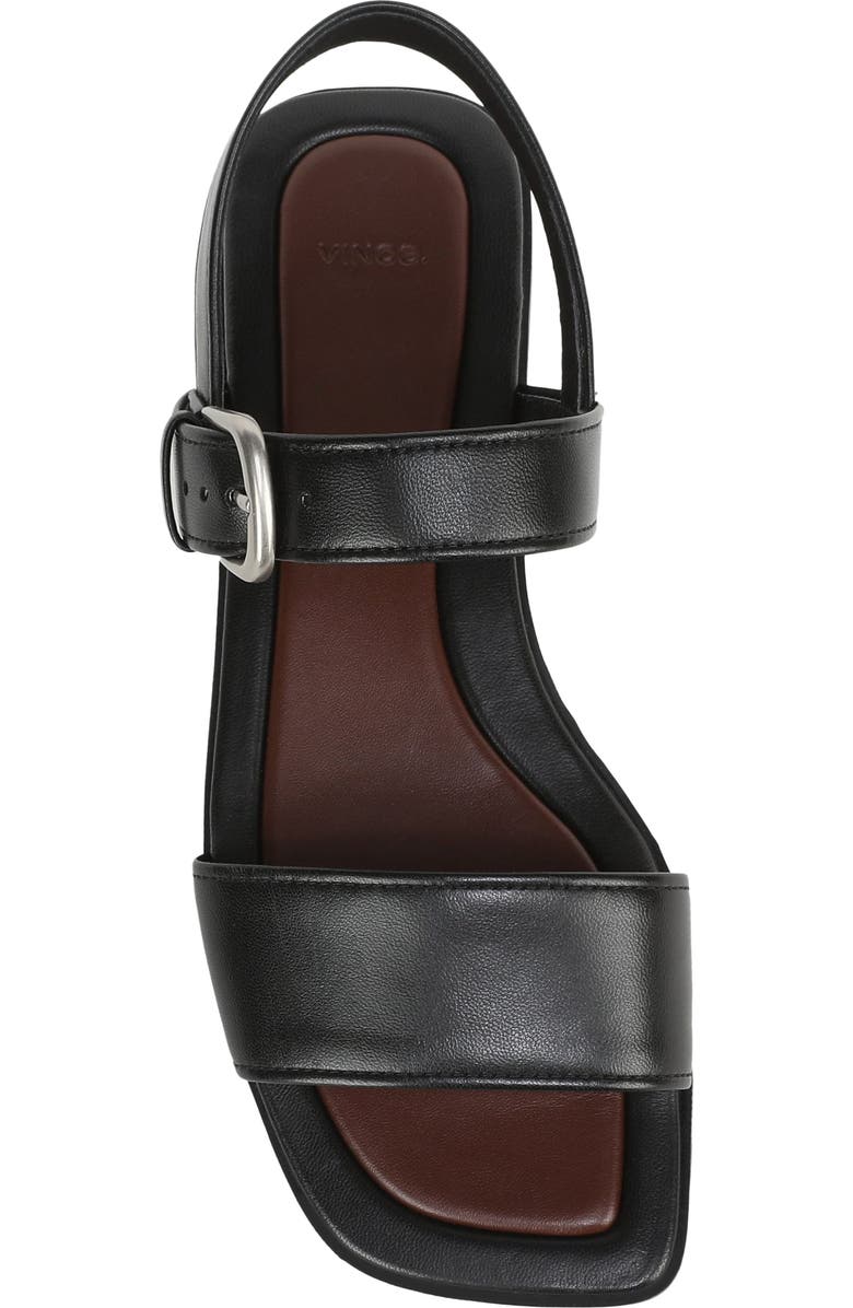 Vince Vega Ankle Strap Sandal, Alternate, color, Black