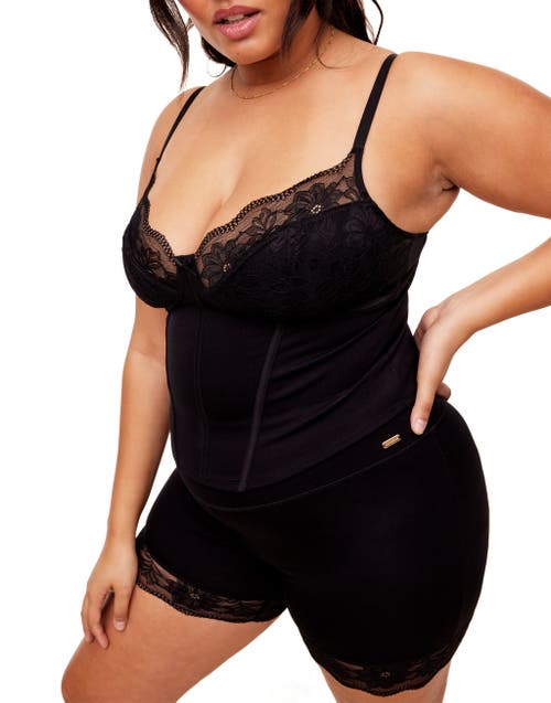 Adore Me Juleetta Cami Top & Biker Shorts Set In Multi