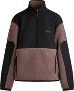 SKIMS Faux Shearling Half Zip Pullover