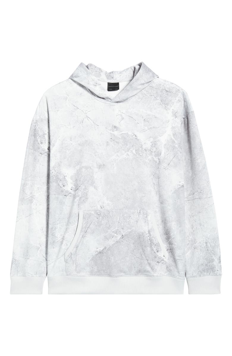 SANTO STUDIO Tempo Comfort Performance Hoodie, Alternate, color, Carrara Grey