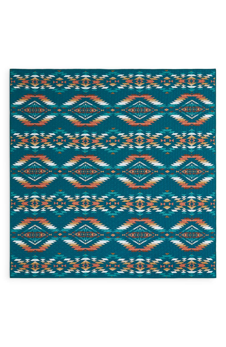 Pendleton Solstice Canyon Quilt & Shams Set, Alternate, color, Tan Multi