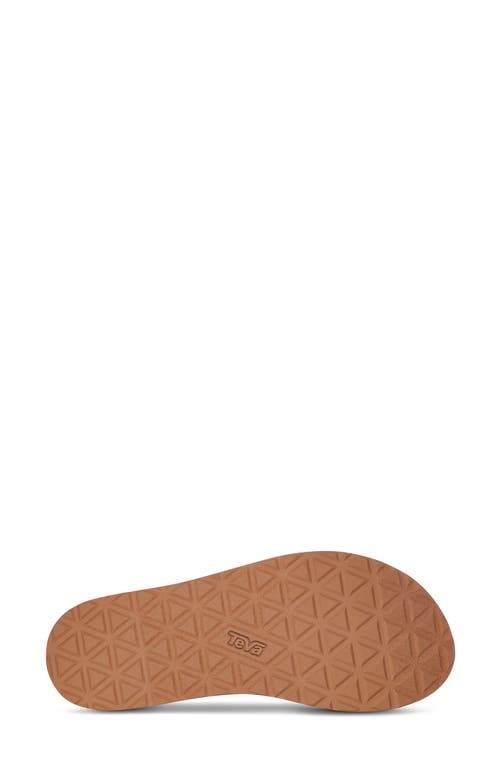 Shop Teva Universal Platform Sandal In Maple Sugar/lion