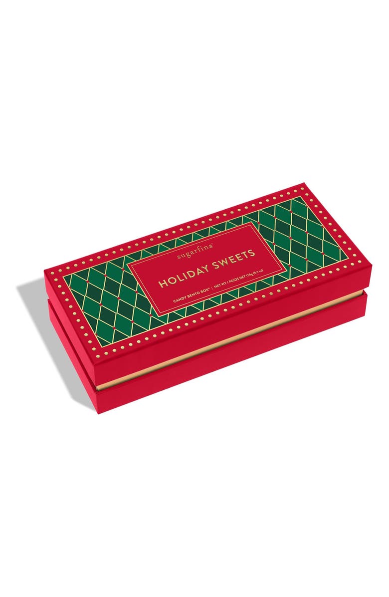 sugarfina Happy Holidays 3-Piece Candy Bento Box Duo, Alternate, color,