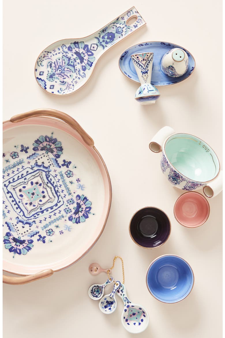 Anthropologie Lilia Pie Dish, Alternate, color, BLUE