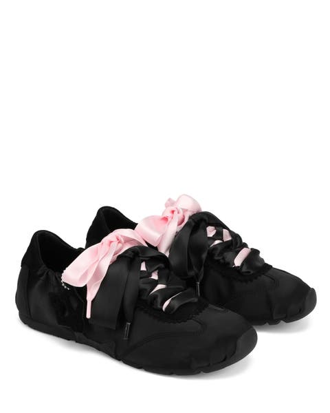Adorable Satin Sneaker