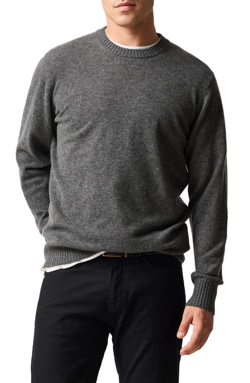 Rodd & Gunn Stewart Island Wool & Cahsmere Crewneck Sweater In Gray