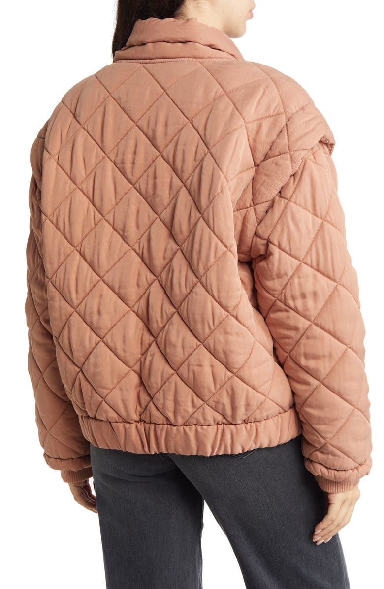 BLANKNYC Quilted Drop Shoulder Jacket, Alternate, color,