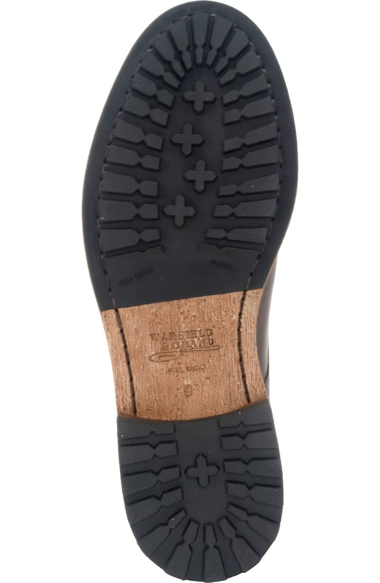 Warfield & Grand Trench Lace-Up Boot, Alternate, color, Dark Brown
