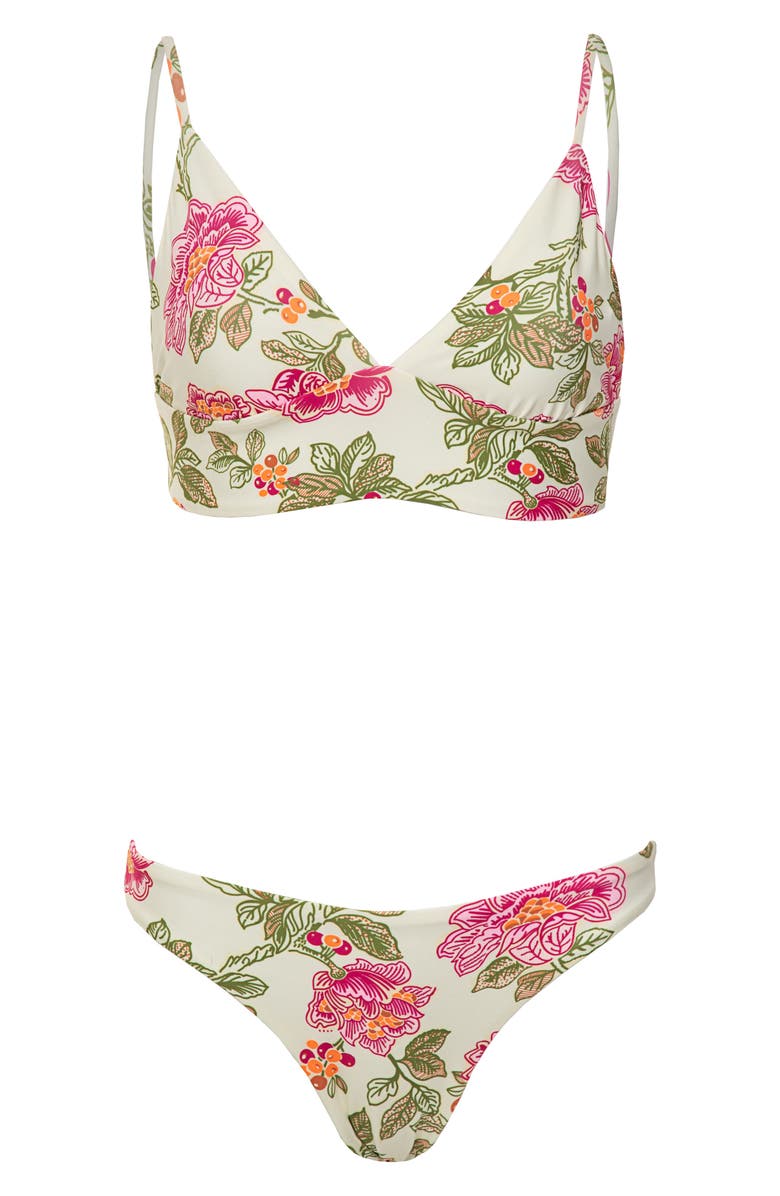 Maaji Sublimity Reversible Bikini Bottoms, Alternate, color, Light Beige