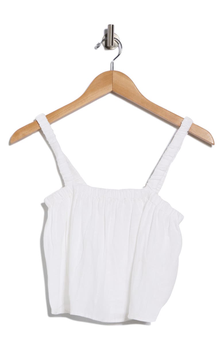 Vitamin A<sup>®</sup> Tallows Crop Cover-Up Top, Alternate, color, White