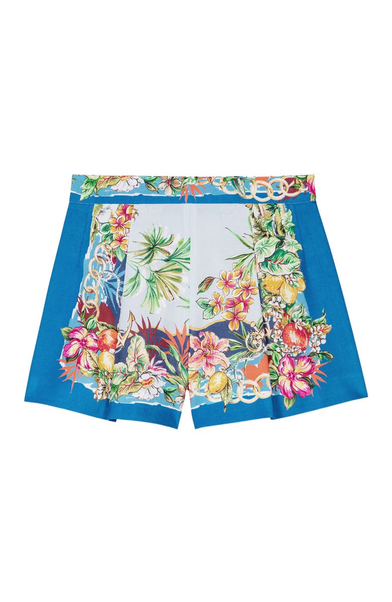 maje Patterned shorts, Alternate, color,