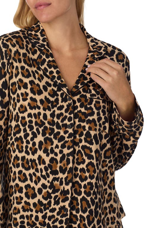 Kate Spade New York Print Pajamas In Brown