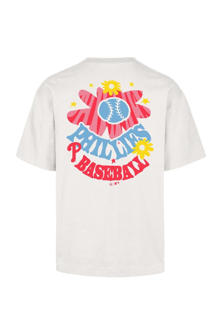 Men's '47 Cream Philadelphia Phillies Flora Foundation T-Shirt, Alternate, color, Cream
