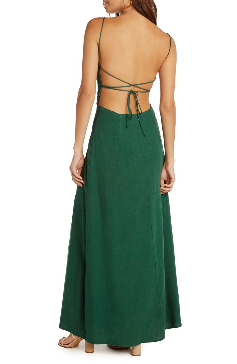 Willow Santorini Low Back Maxi Dress, Alternate, color,
