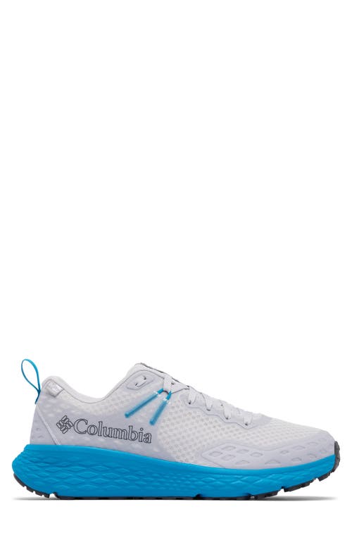 Columbia Konos™ Trs Outdry™ Waterproof Hiking Shoe In Cumulus Grey/blue Echo