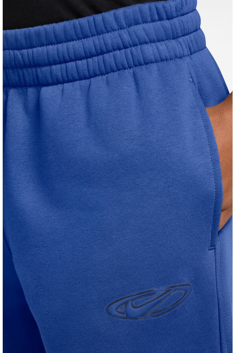 Kids' Club Fleece Wide Leg Pants, Alternate, color, GAME ROYAL/ MIDNIGHT NAVY