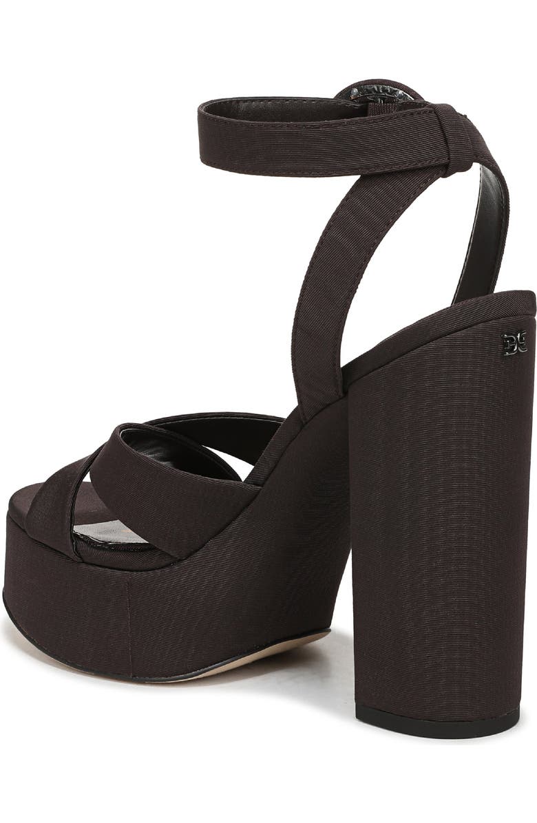 Sam Edelman Savannah Ankle Strap Platform Sandal, Alternate, color, Cocoa