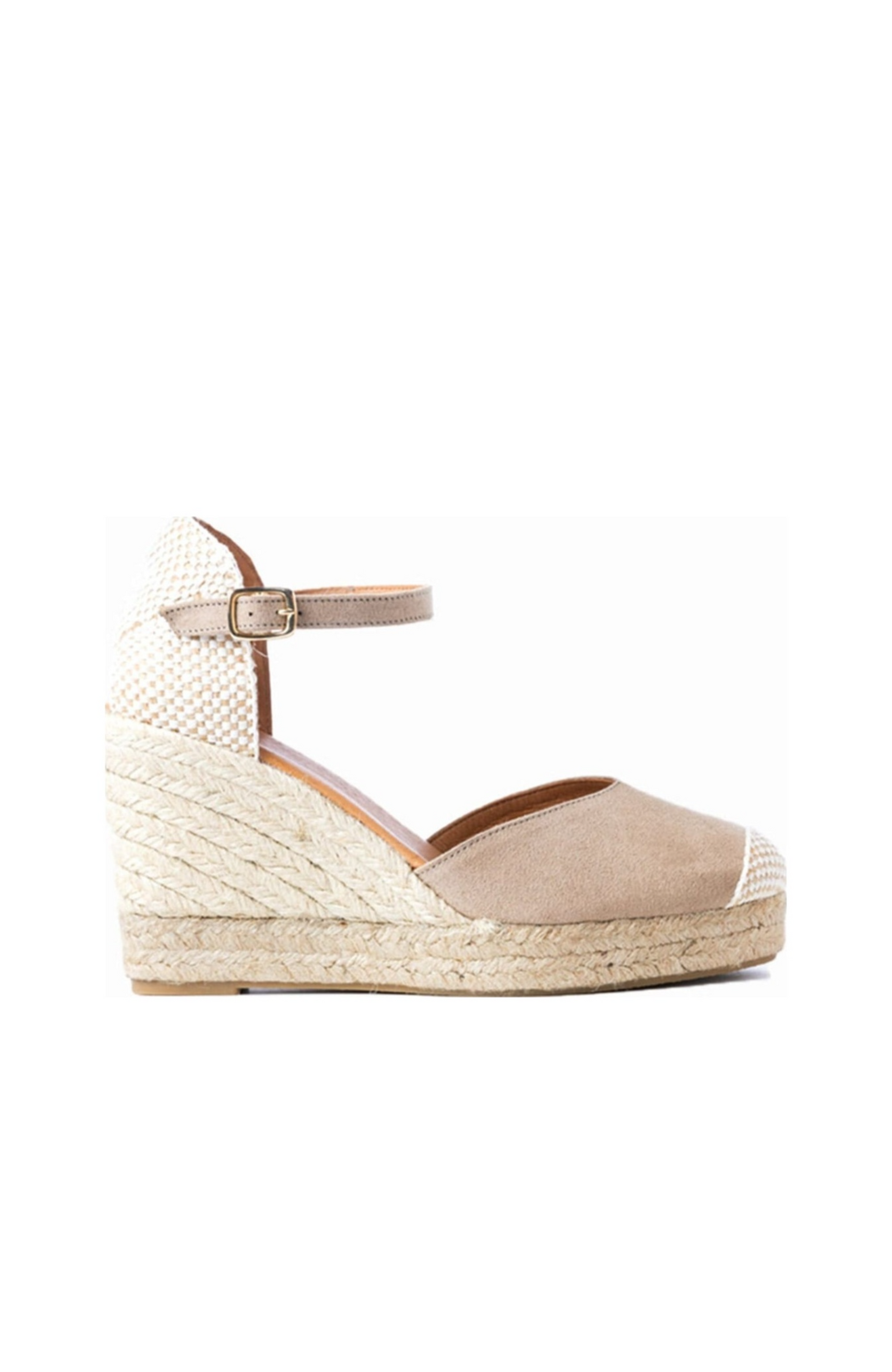 Jimena High Strap Espadrille Sandal, Alternate, color, Taupe