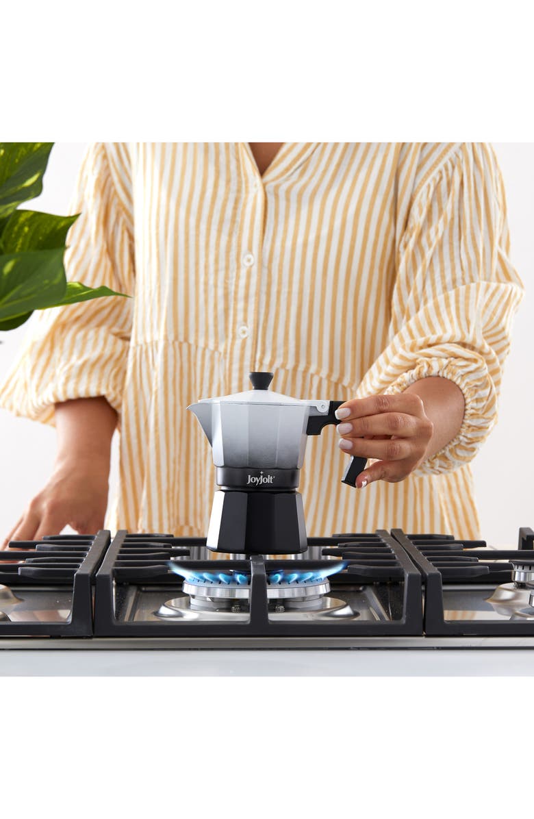 JoyJolt Italian Mokapot Espresso Machine - 6 Cup, Alternate, color, 