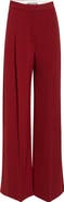 Lela Rose Cotton Blend Wide Leg Pants