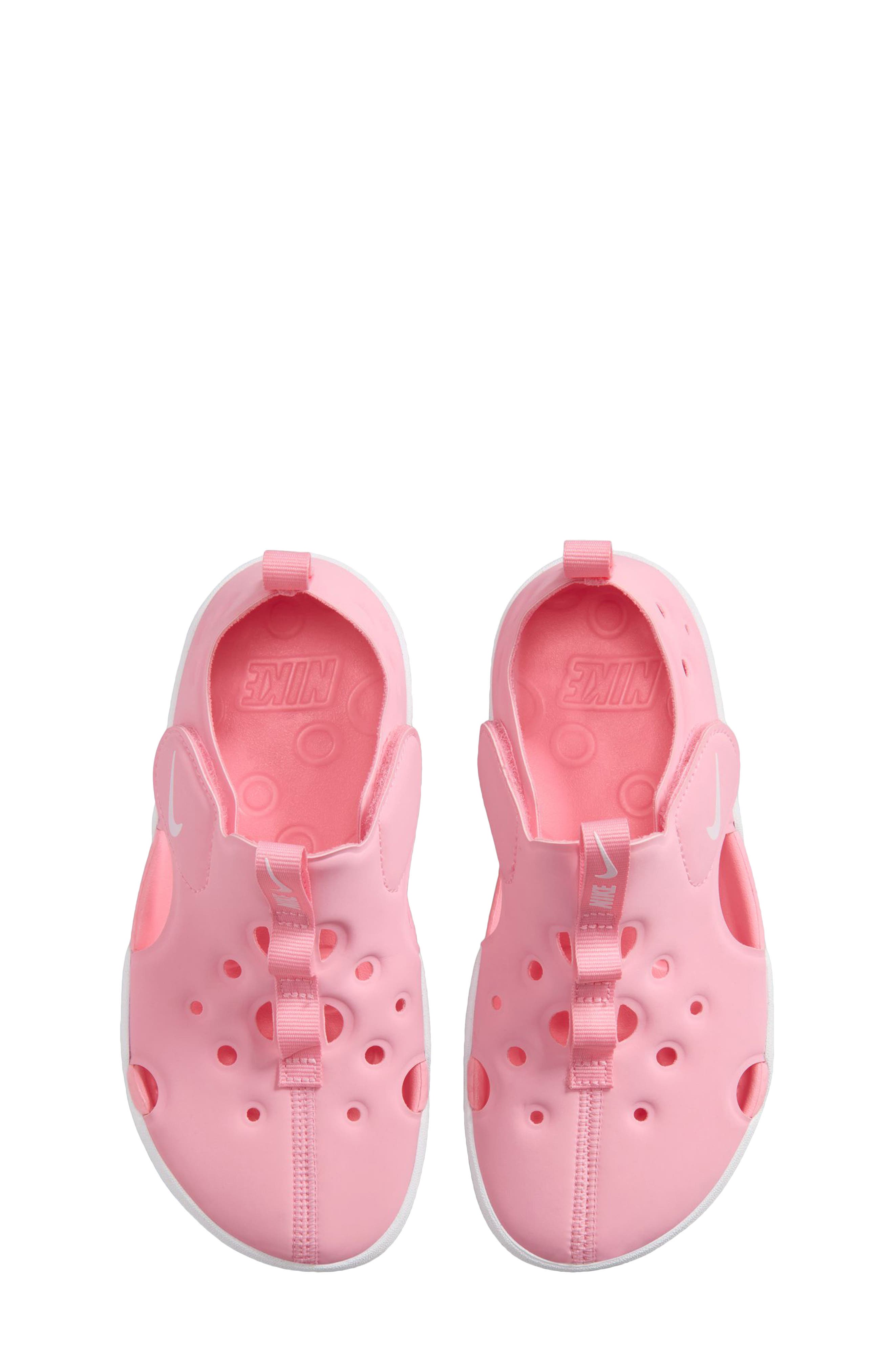 Kids' Sunray Protect 4 Sandal, Alternate, color, MEDIUM SOFT PINK/ WHITE