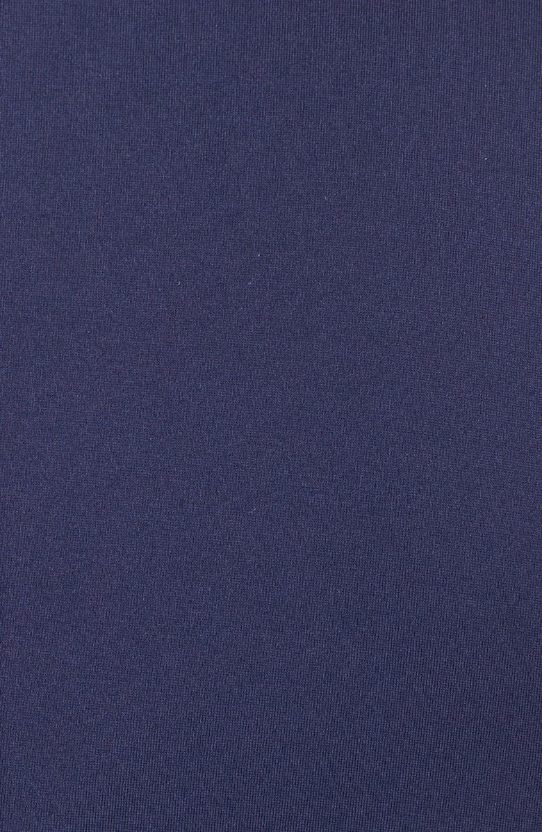 Sejour Belted Ponte V-Neck Sheath Dress, Alternate, color, 