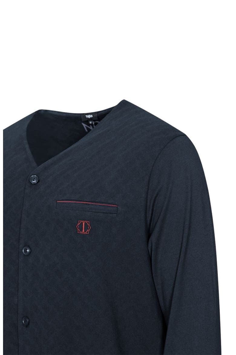 Idman Men's pajama set, Alternate, color, Blue