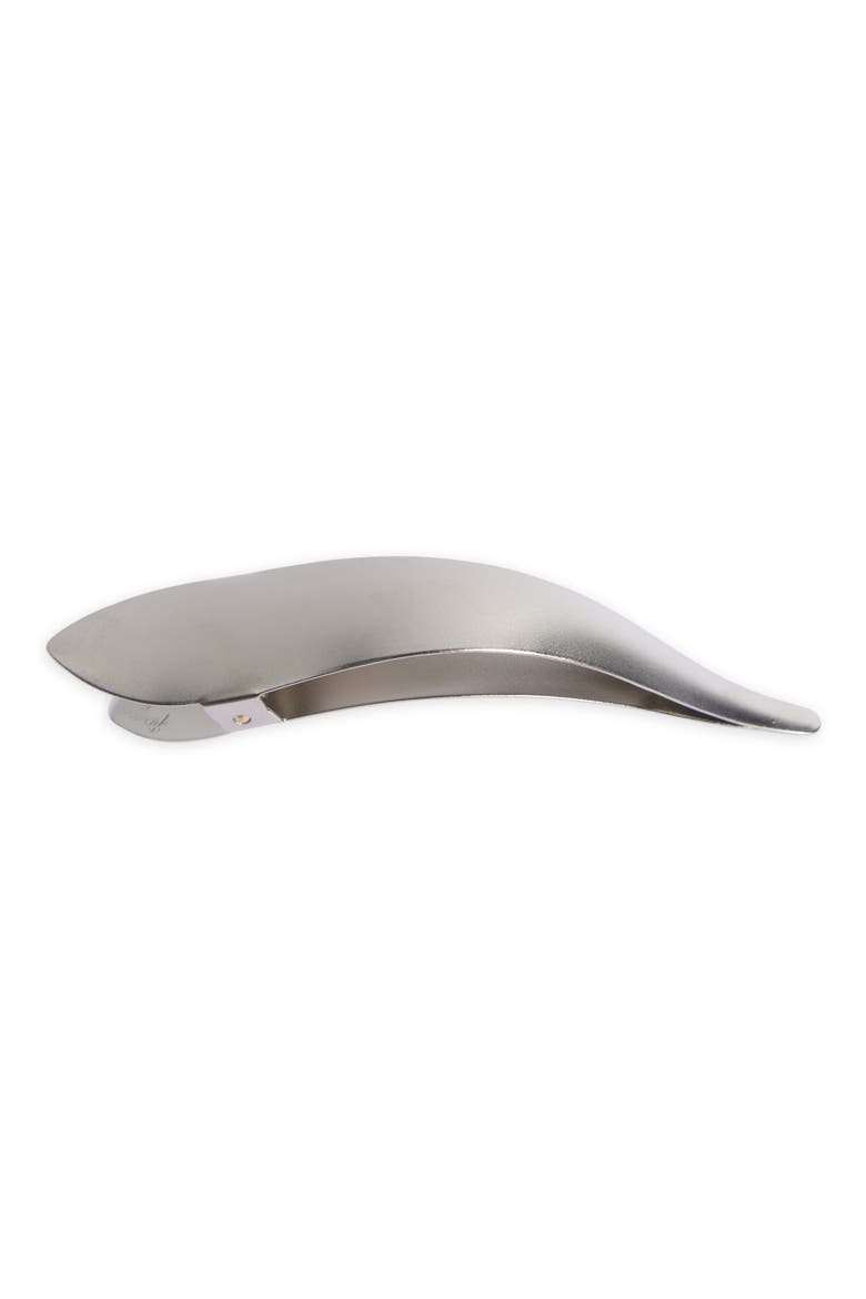 Maximas Hair Clip, Alternate, color, MATTE SILVER
